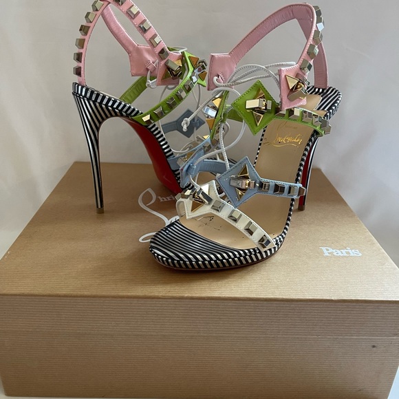 Christian Louboutin Multiplatcool Kid Sandal - Picture 11 of 12